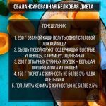 Сбалансированная белковая диета